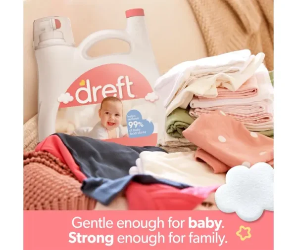 Dreft Ultra Concentrated Baby Liquid Laundry Detergent (170 fl oz) - Image 5