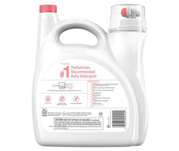 Dreft Ultra Concentrated Baby Liquid Laundry Detergent (170 fl oz) - Image 8