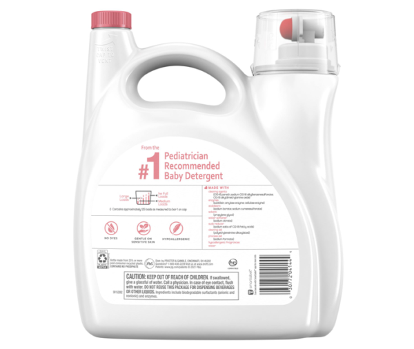 Dreft Ultra Concentrated Baby Liquid Laundry Detergent (170 fl oz) - Image 10
