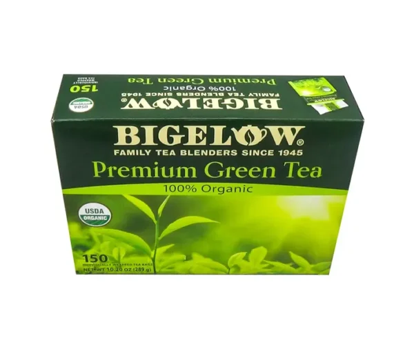 Bigelow 100% Organic Premium Green Tea Bags (150 Count) - Image 5