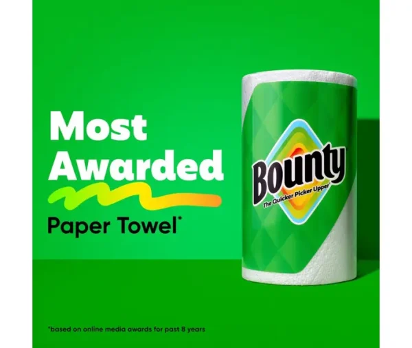 Bounty Prints Select-A-Size 2-Ply Paper Towels (12 Rolls, 128 Sheets/Roll) - Image 5
