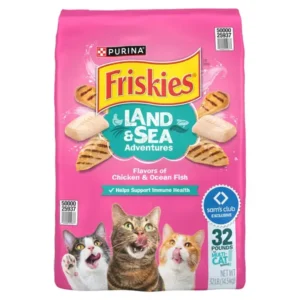 Friskies Land & Sea Adventures Adult Dry Cat Food 01
