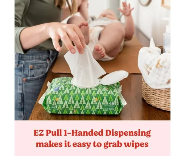Huggies Natural Care Sensitive Baby Wipes – Fragrance-Free (1088 Wipes Total) - Image 8