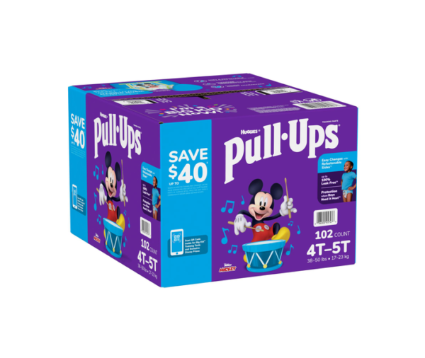 Huggies Pull-Ups Training Pants for Boys, 4T-5T (102 Count) - Image 2