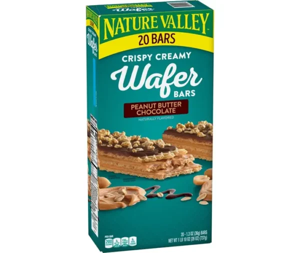 Nature Valley Peanut Butter Chocolate Wafer Bars 01