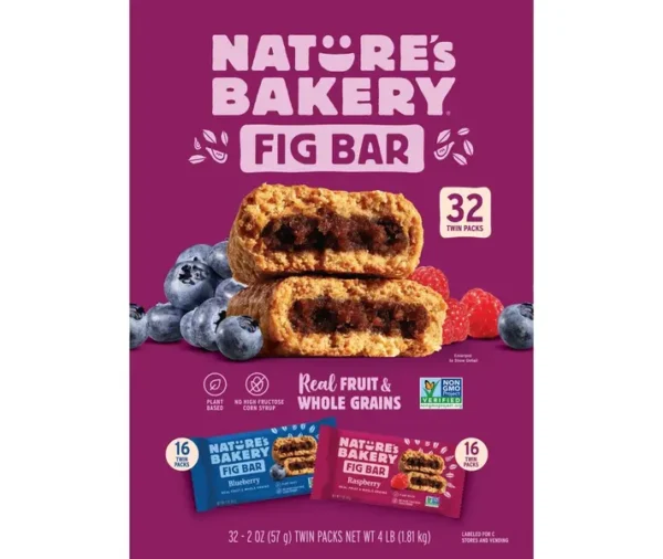 Nature's Bakery Fig Bars – Variety Pack (32 Pack, 2 oz Each) - Image 2