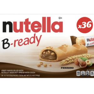 Nutella B-Ready Bars – Crispy Wafer Snack 01
