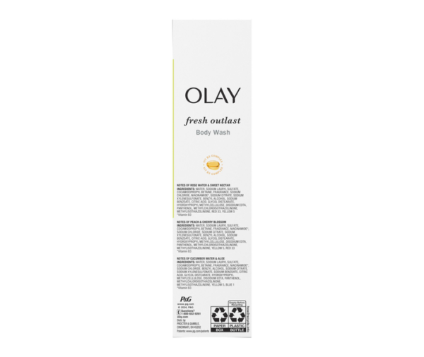 Olay Fresh Outlast Body Wash Variety Pack (3 Pack, 23.6 fl oz Each) - Image 9