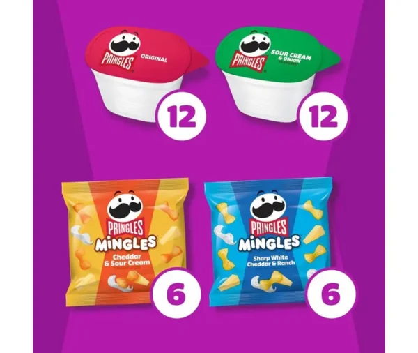 Pringles Mingles & Singles Snack Variety Pack (36 Count) - Image 3