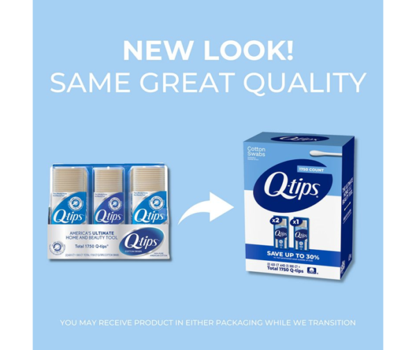 Q-Tips Cotton Swabs Variety Pack (1750 Count) - Image 3