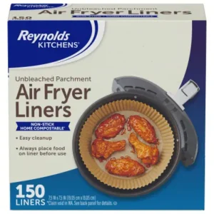 Reynolds Kitchens Unbleached Parchment Air Fryer Liners 01