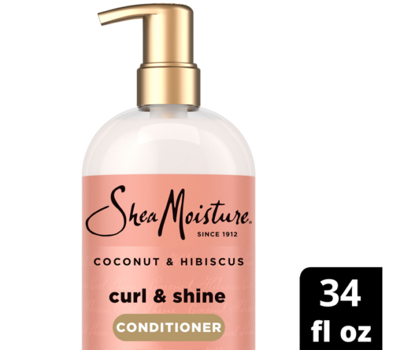 SheaMoisture Curl & Shine Conditioner – Coconut & Hibiscus (34 oz) - Image 4