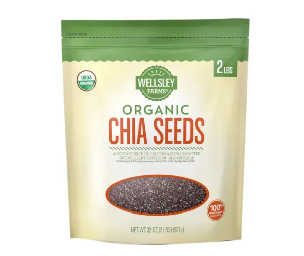 Wellsley Farms Organic Chia Seeds 01