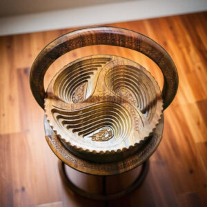 Wooden Dry Fruit Tukri