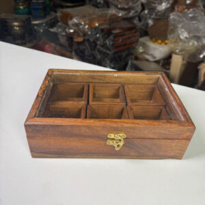 Wooden Spice Box