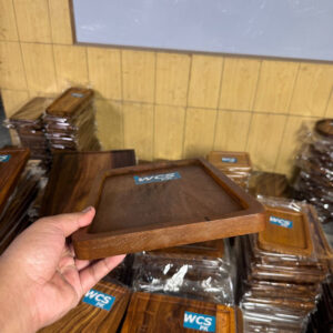 square platter acasia wood