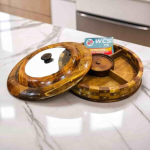 Wooden Dry Fruit Bowl